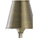 Wollaton 1 Light 6 inch Light Moroccan Antique Brass Wall Sconce Wall Light, Bunny Williams Collection