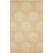 Frontier 132 X 96 inch Wheat, Butter, Beige Rug