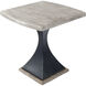 Lidiya Gray Wood & Metal End or Side Table