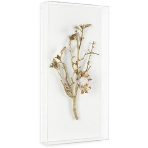 Gold Calcite Shadowbox, I