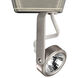 L Series 1 Light 120 Brushed Nickel Track Head Ceiling Light