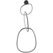 Circa LED 26 inch Black Pendant Ceiling Light