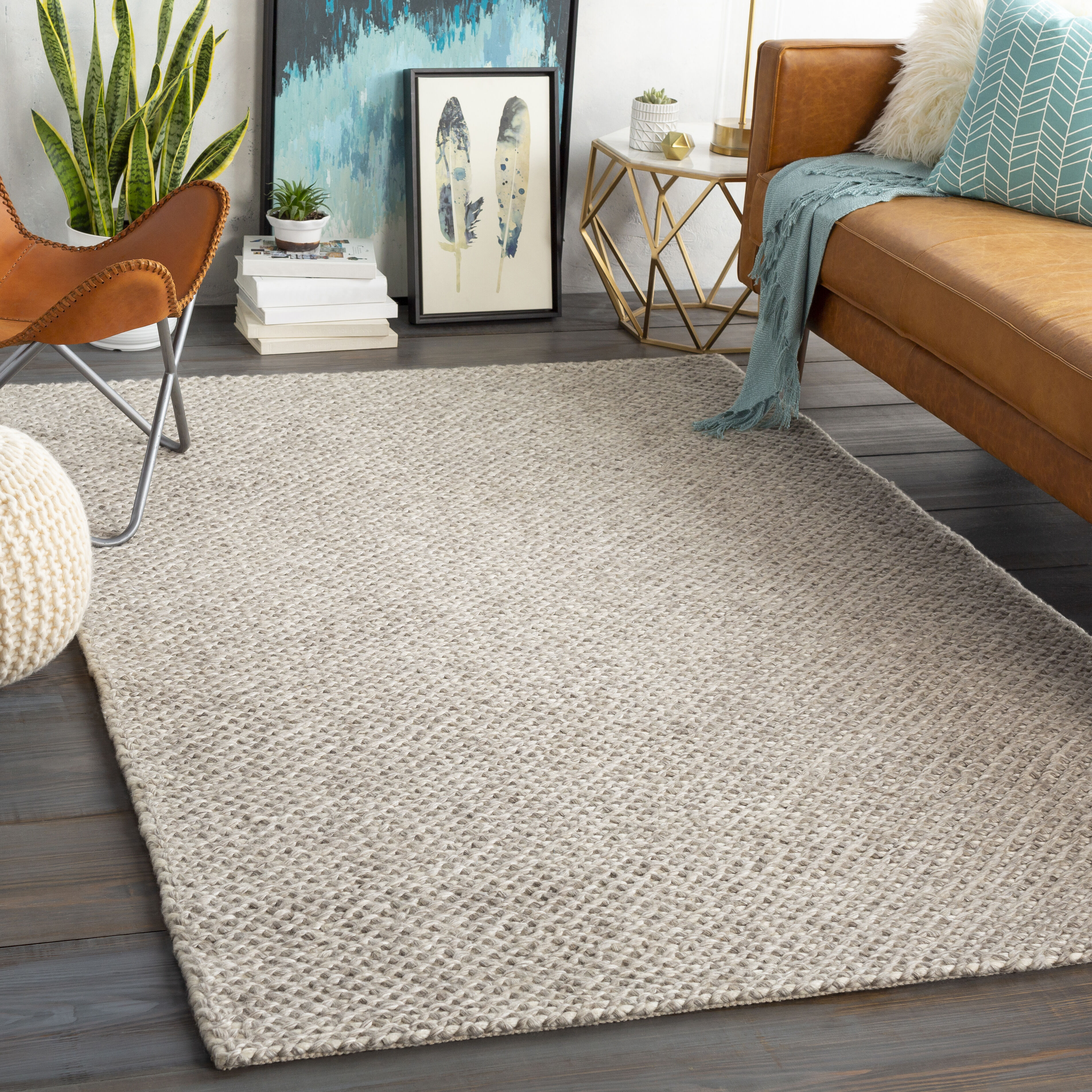 Telluride 120 X 96 inch Taupe Rug in 8 x 10, Rectangle