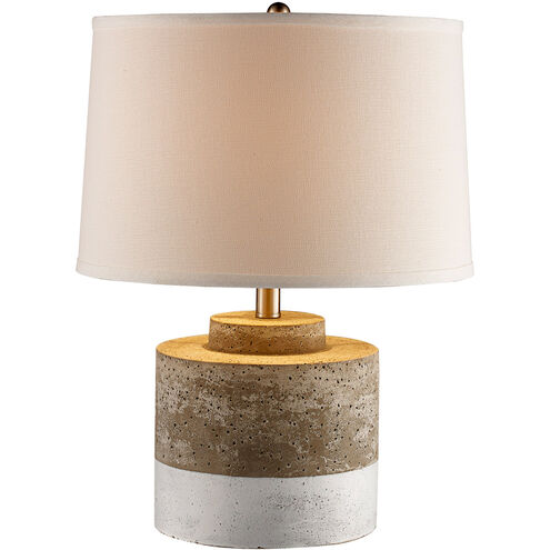 Hammon 18 inch 100 watt Aged Ceramic Table Lamp Portable Light