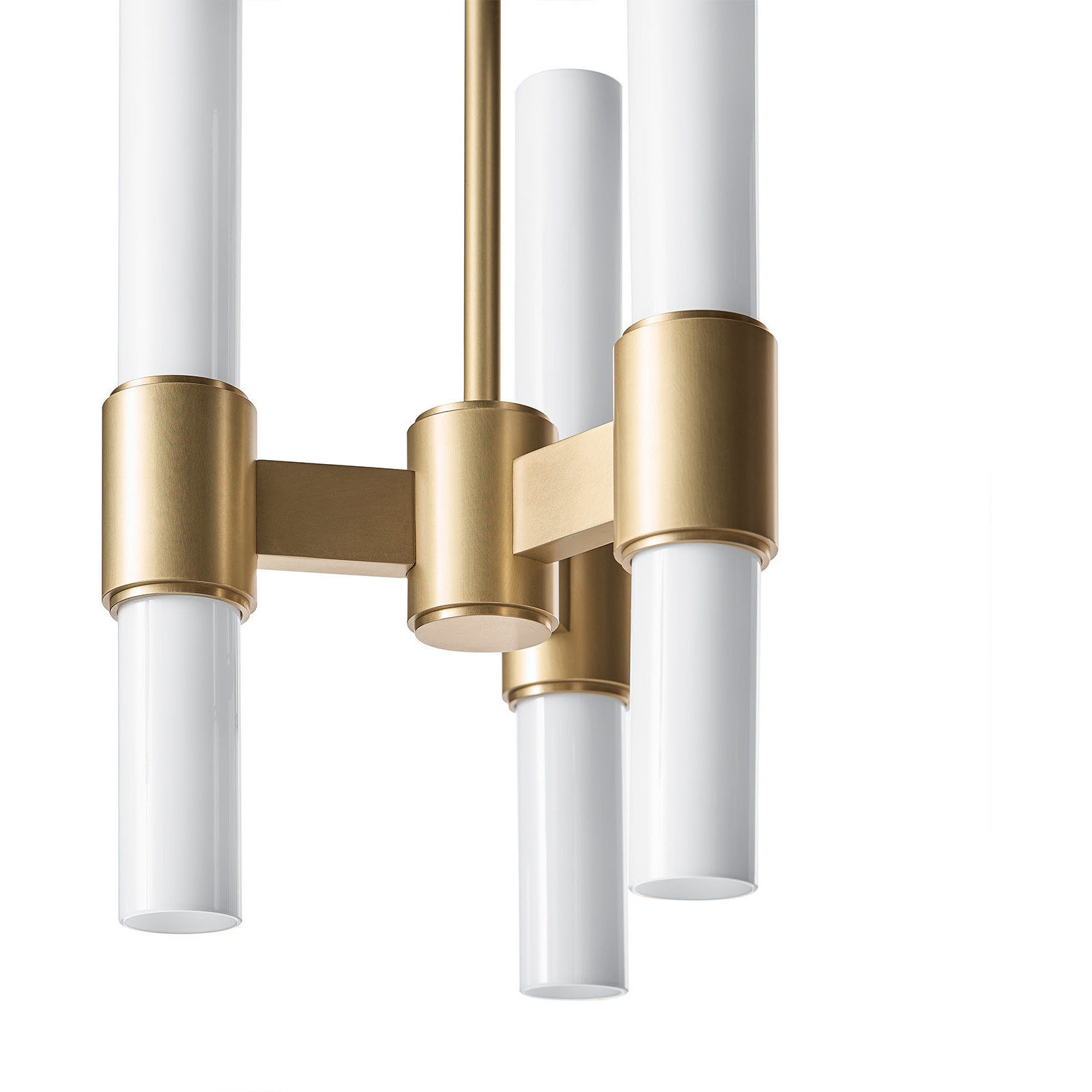 Dixon 6 Light 12.5 inch Natural Brass Pendant Ceiling Light