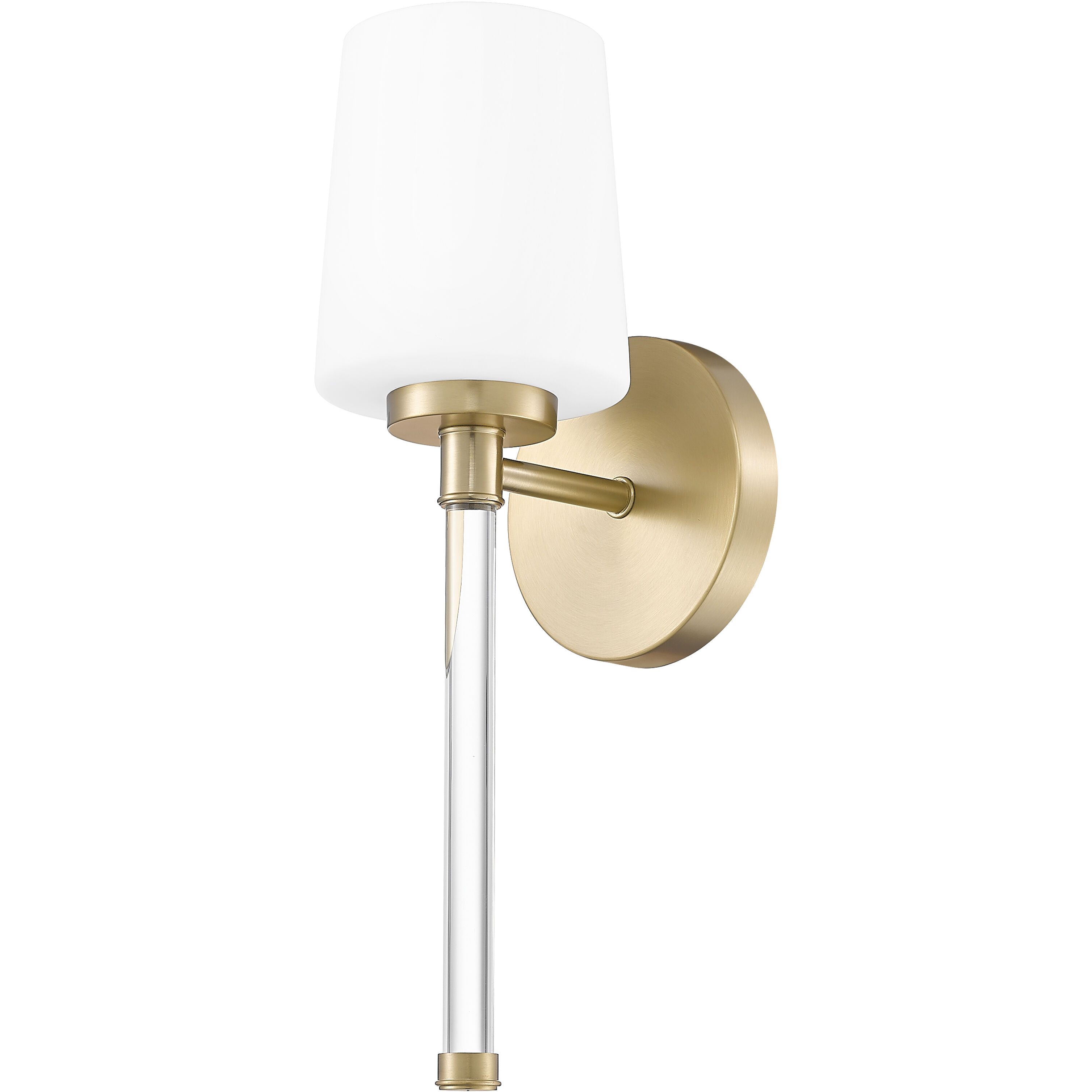 Henri 1 Light 5.25 inch Modern Gold Wall Sconce Wall Light