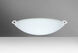 Sonya 17 LED 17 inch White Flush Mount Ceiling Light in Satin Frost Glass