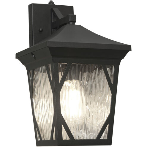 Campton 1 Light 14 inch Black Outdoor Wall Lantern