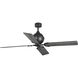 Royer 56 inch Forged Black with Distressed Ebony Blades Ceiling Fan