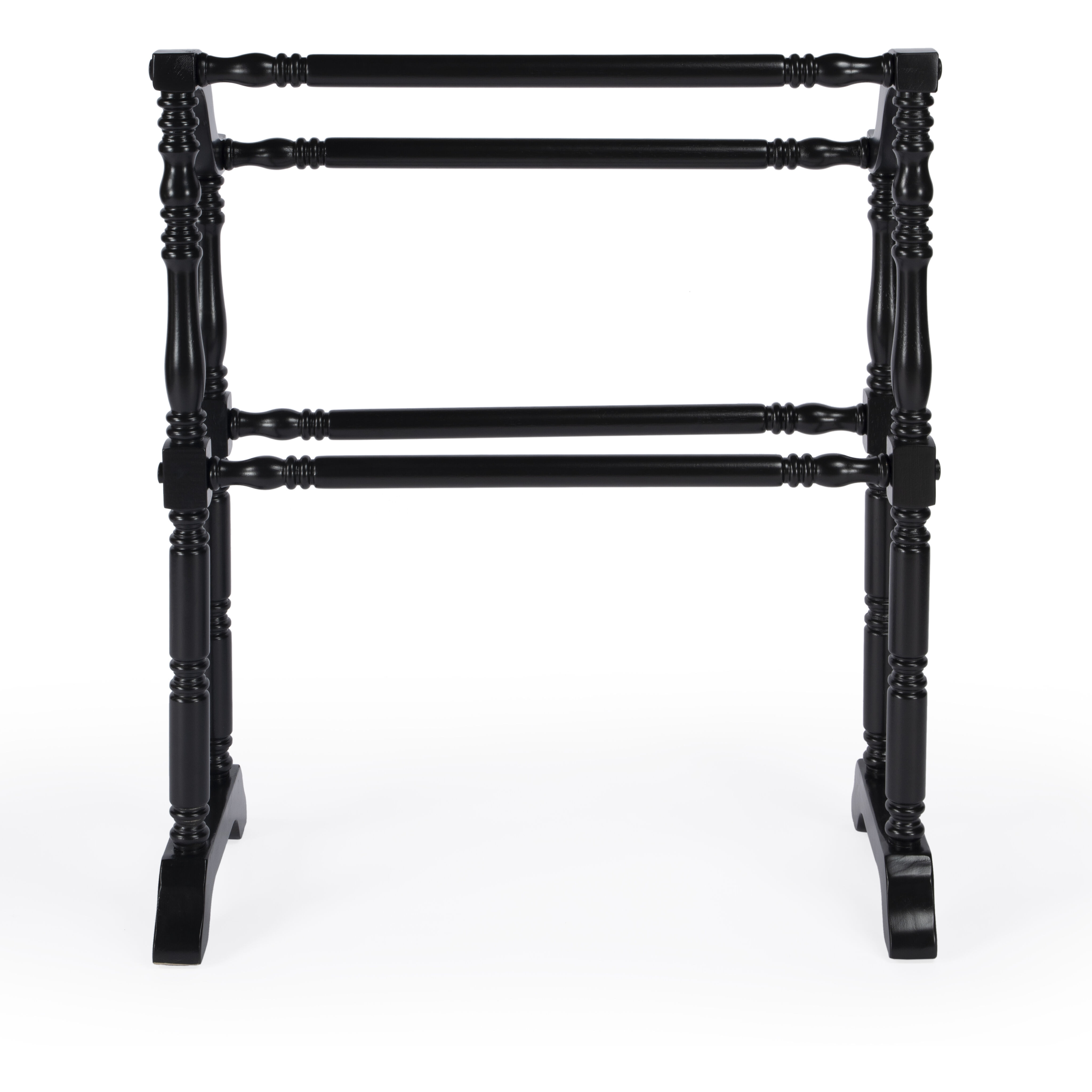 Lillian Blanket Rack in Black