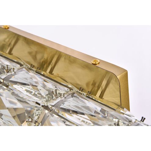 Valetta 1 Light 4 inch Gold Linear Wall Sconce Wall Light