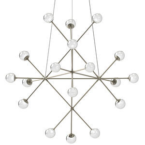 Proton LED 40 inch Satin Nickel Pendant Ceiling Light