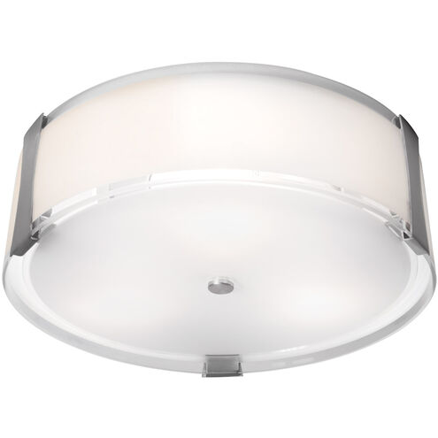 Tara LED 18 inch Brushed Steel Flush Mount Ceiling Light