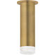 Luxe 1 Light 3.75 inch Flush Mount