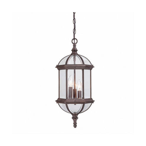 Dover 3 Light 9.75 inch Outdoor Pendant/Chandelier