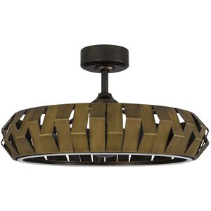 Hilo LED Bronze Patina Ceiling Fan Light