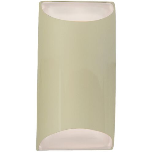 Ambiance LED 5.5 inch Vanilla Gloss ADA Wall Sconce Wall Light