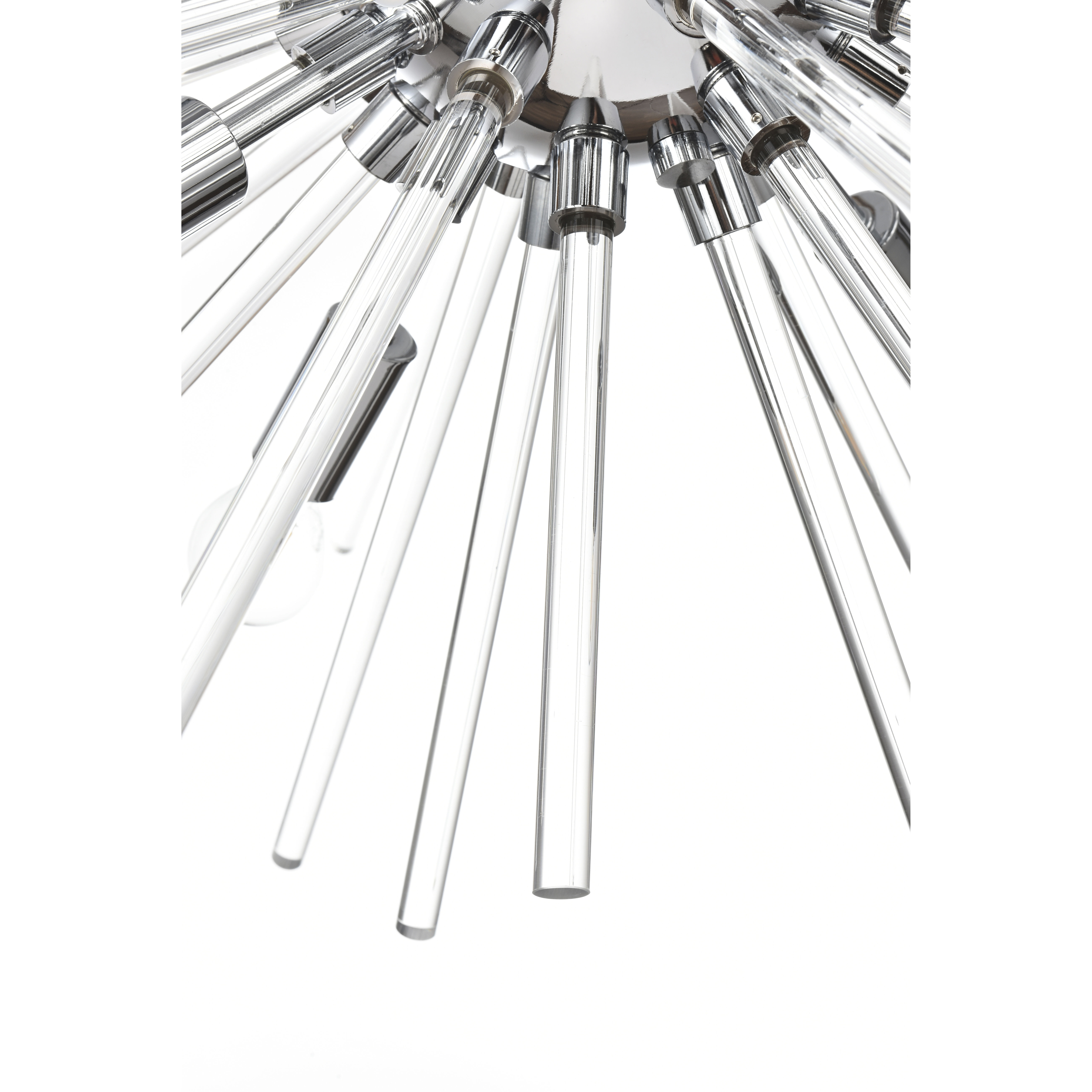 Sienna 10 Light 42 inch Chrome Pendant Ceiling Light