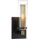 Emmerham 2 Light 20.25 inch Coal and Soft Brass Bath Vanity Wall Light in Coal/Soft Brass