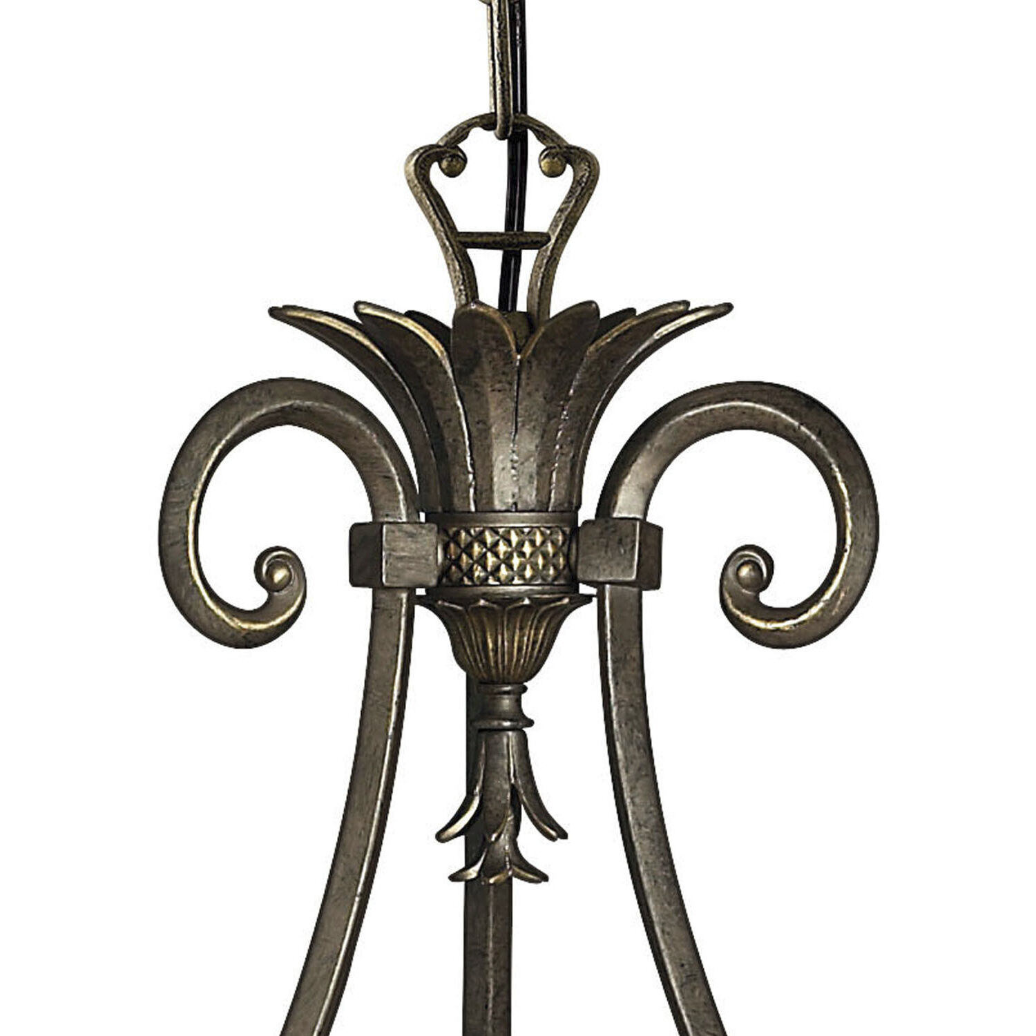 Plantation 7 Light 28 inch Pearl Bronze Indoor Chandelier Ceiling Light