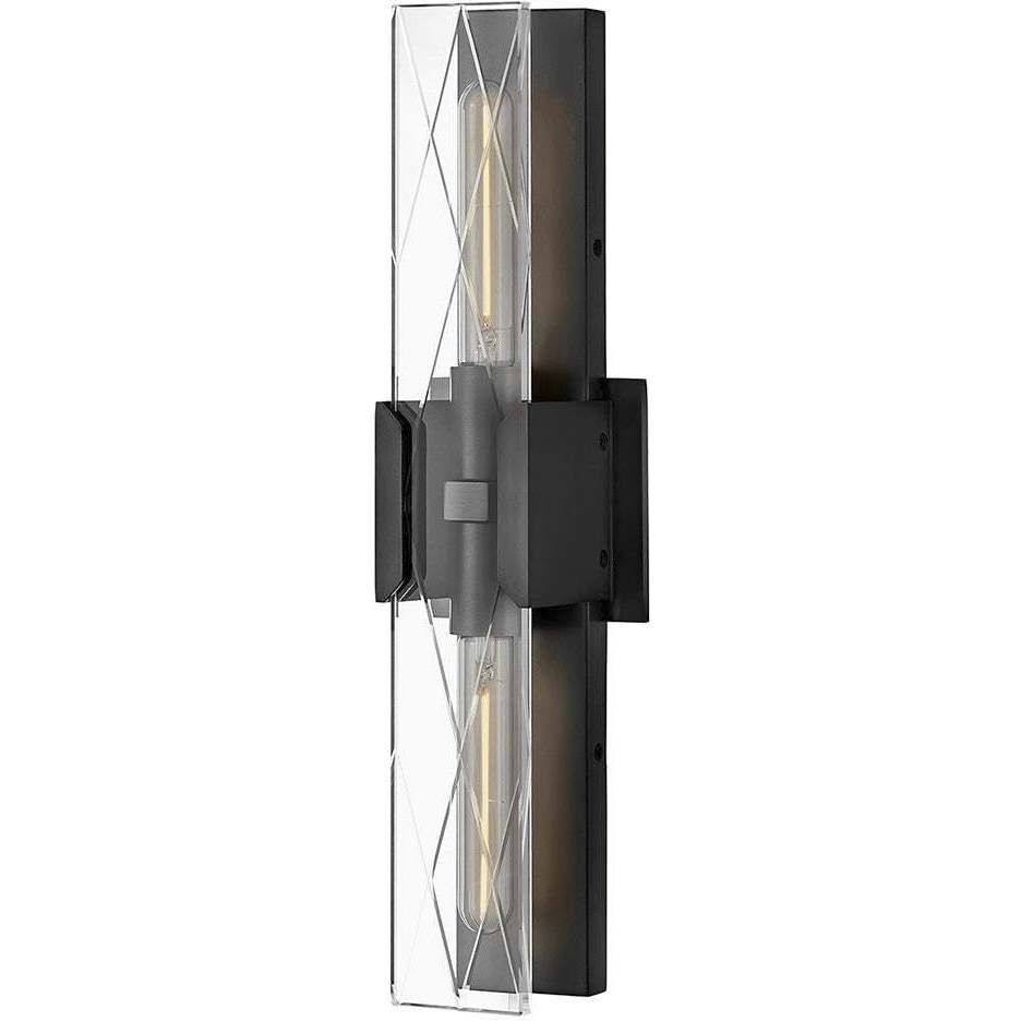 Monte 2 Light 5 inch Black Oxide Bath Light Wall Light