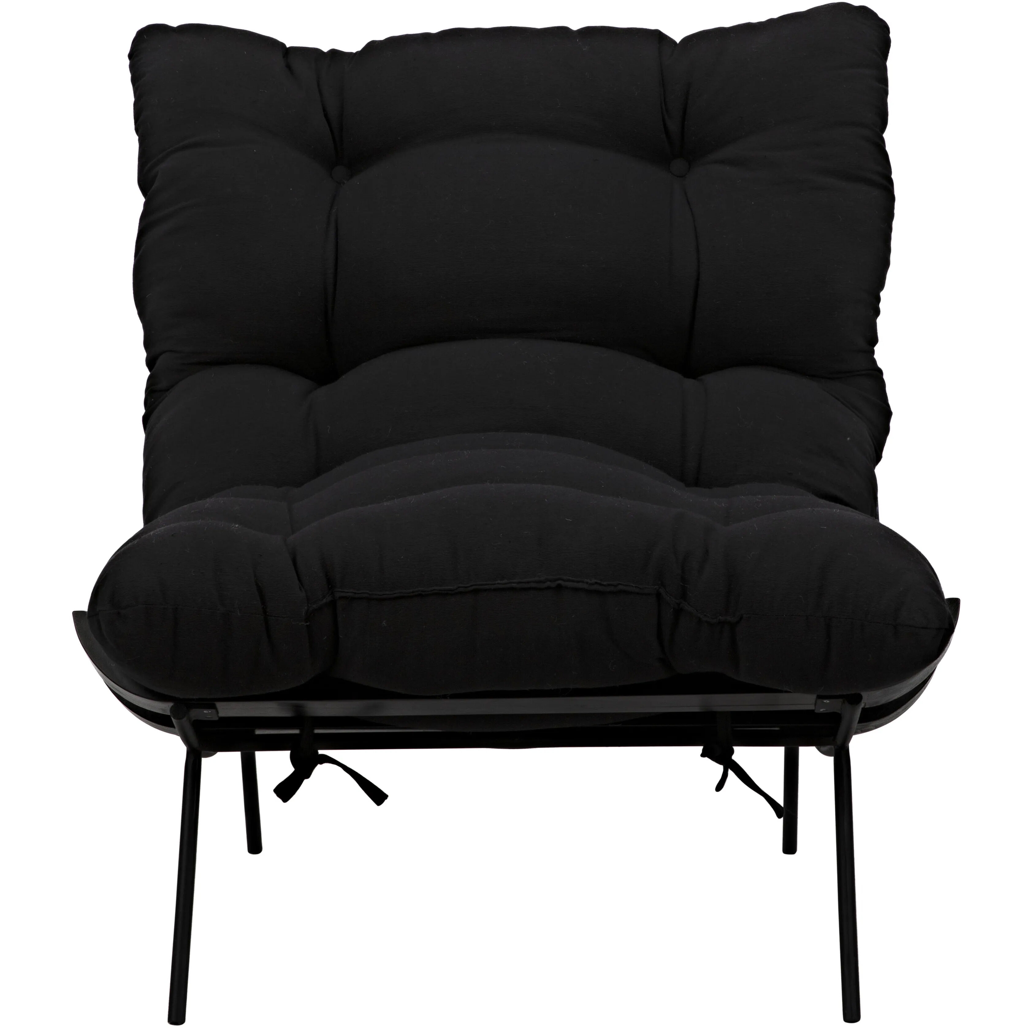 Hanzo Charcoal Black Occasional Chair
