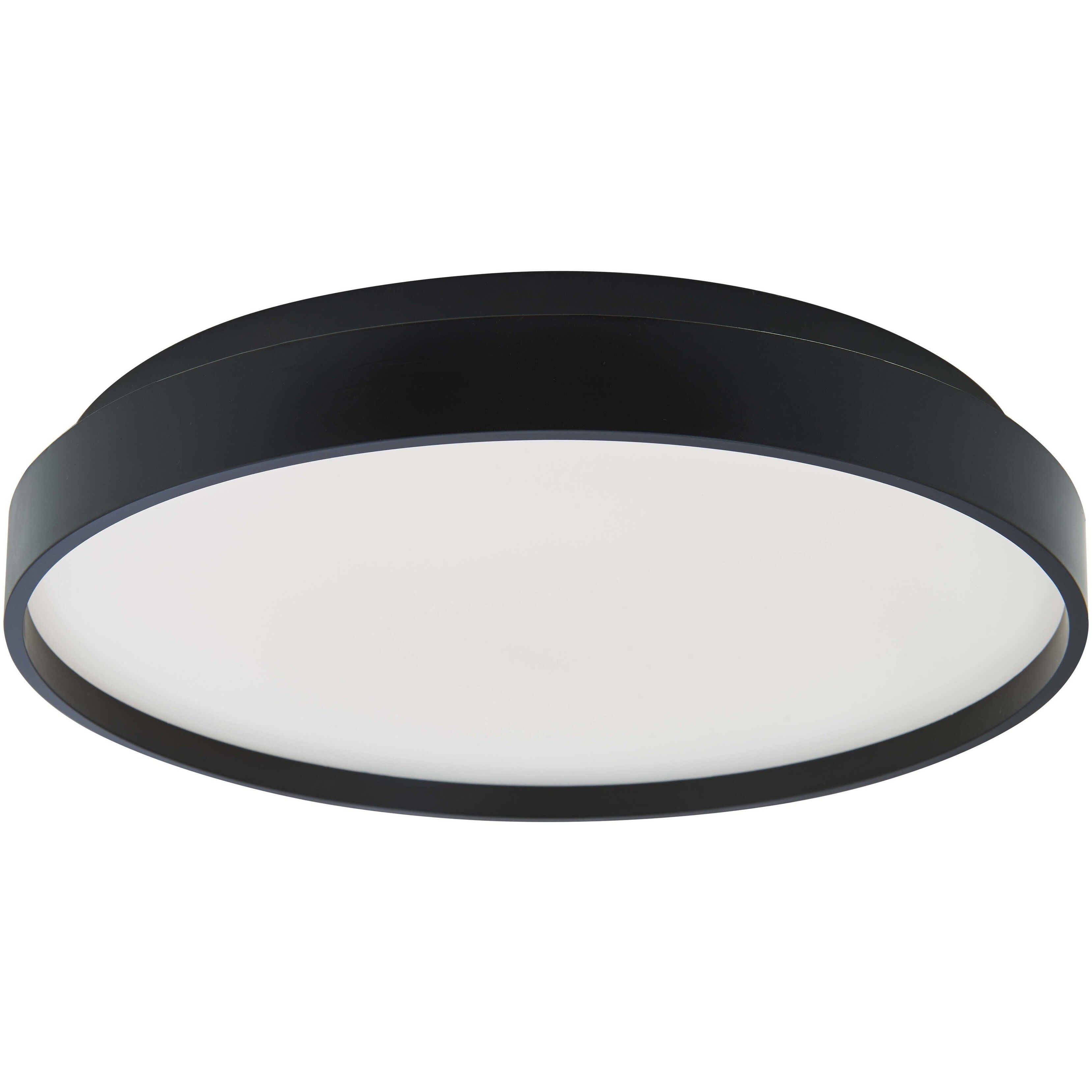 Tambourine LED 10.3 inch Black Flush Mount Ceiling Light