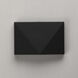 Fractal LED 3.25 inch Black Outdoor Wall Mount