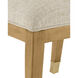 Santos Sea Sand and Satin Brass and Liller Malt Side Chair