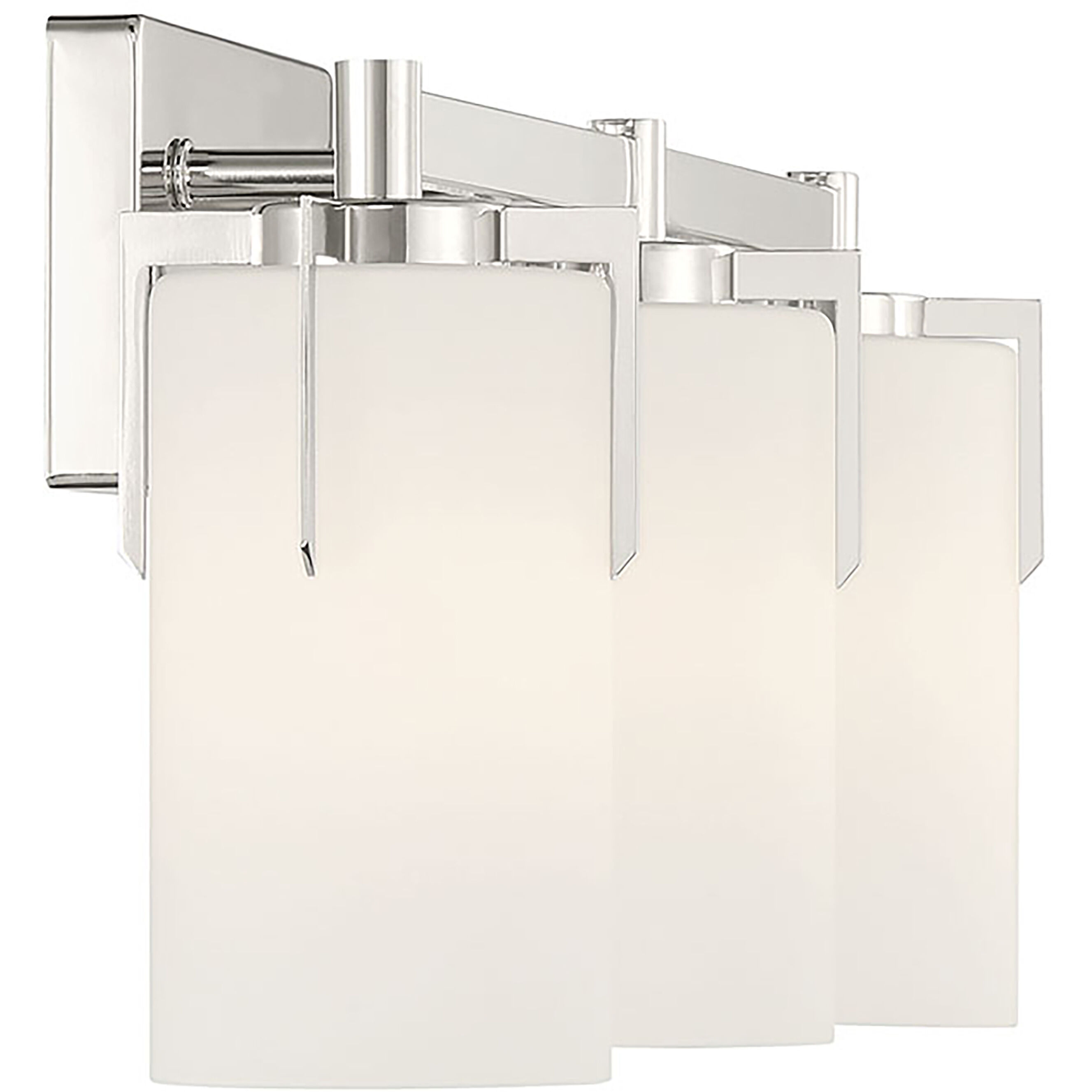 Froselle 3 Light 22 inch Polished Nickel Bathroom Vanity Light Wall Light
