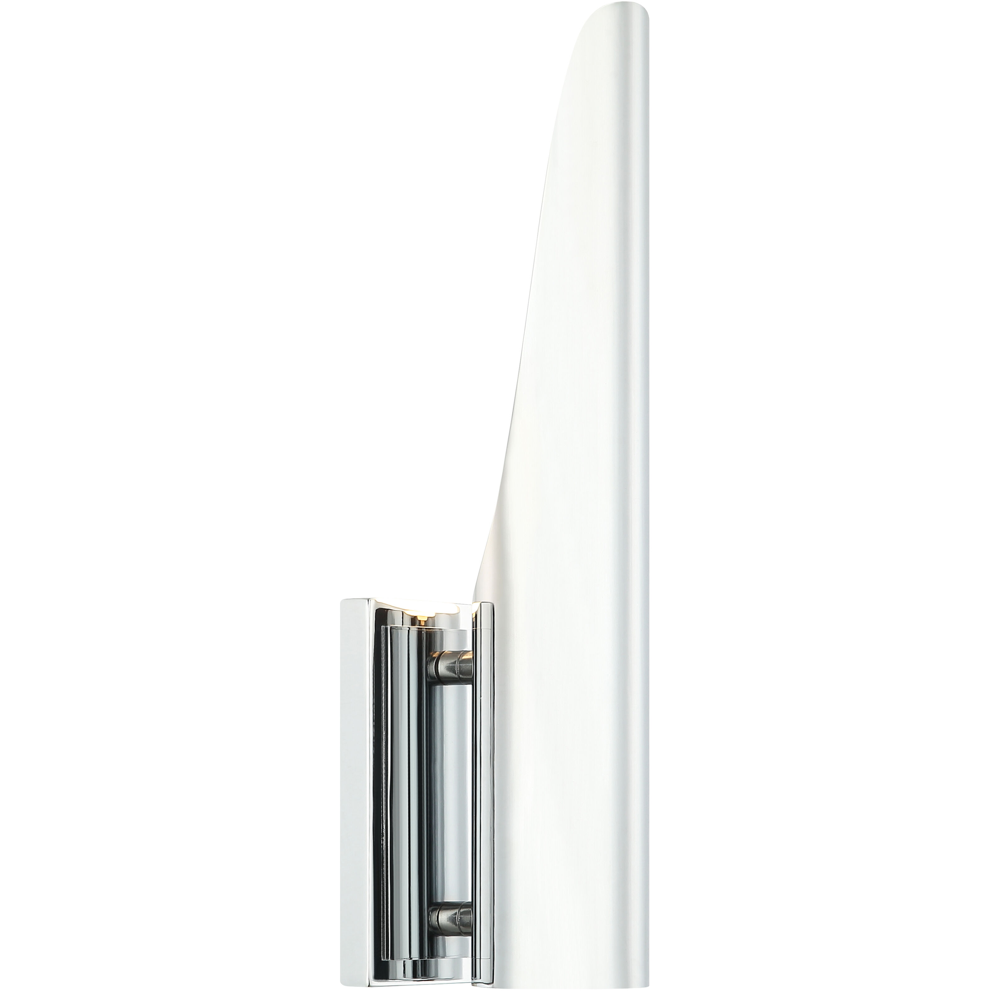 Stylus 1 Light 4.75 inch Chrome Wall Sconce Wall Light