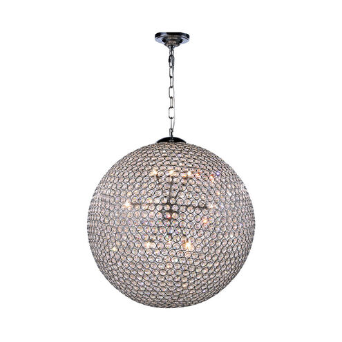 Cabaret 12 Light 24 inch Chrome Pendant Ceiling Light