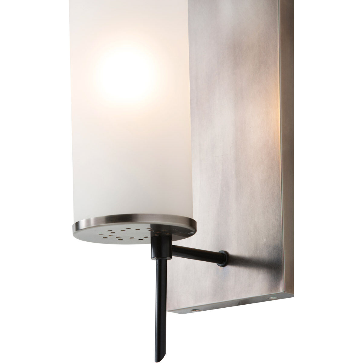 Stefan Sconce Wall Light in Vintage Silver/Bronze, Essential Lighting