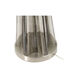 Pintucked 30 inch 100.00 watt Smoke/Silver Table Lamp Portable Light