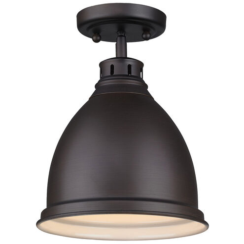 Duncan 1 Light 8.88 inch Flush Mount