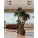 Pamela 4 Light 15 inch Matte Black Flush Mount Ceiling Light