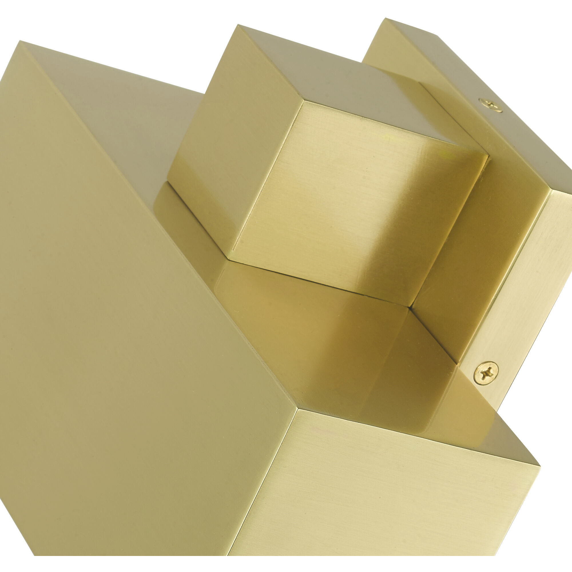 Lynx 1 Light 6 inch Satin Brass Outdoor ADA Wall Sconce