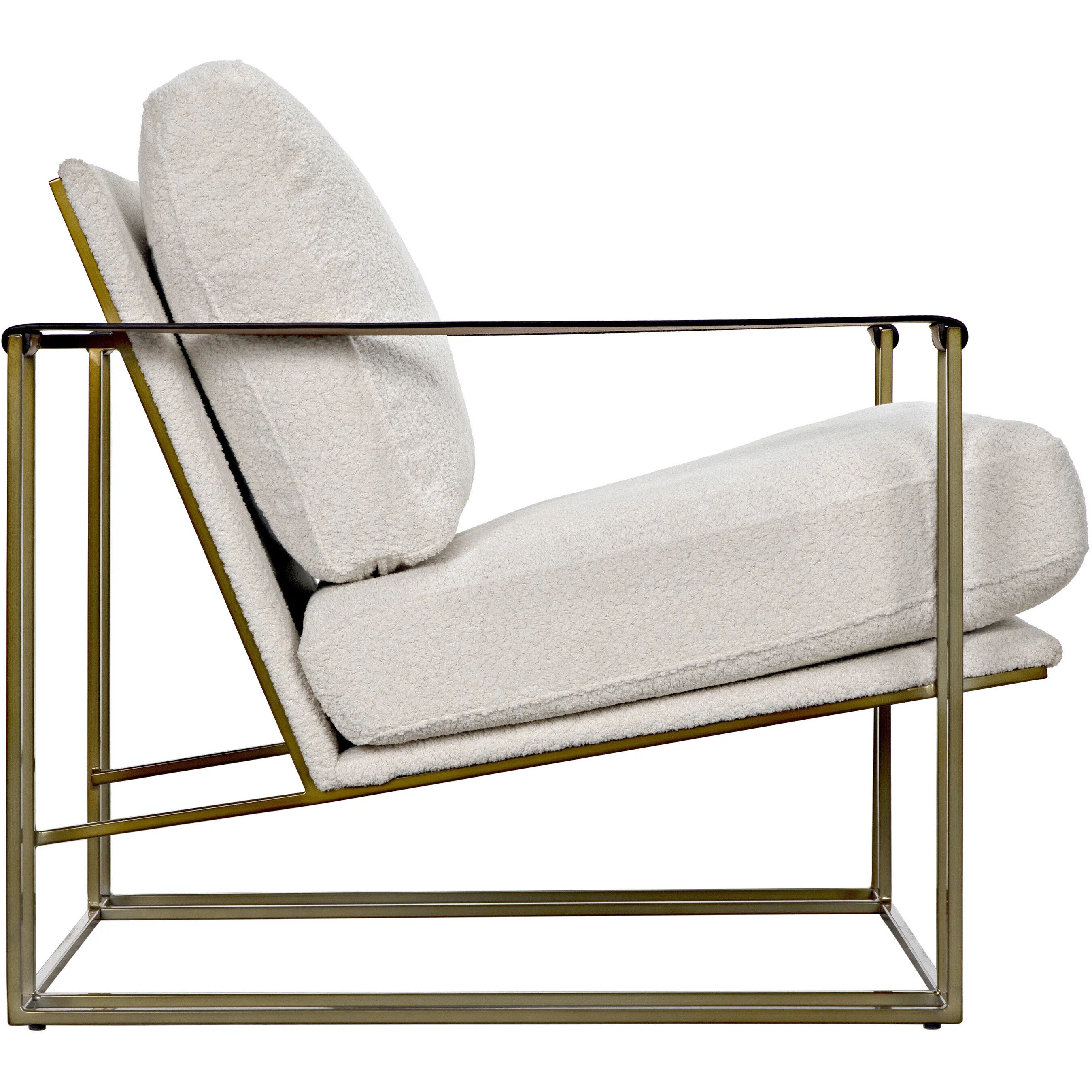 Oryan Brass Occasional Chair