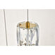Polaris LED 36 inch Gold Pendant Ceiling Light