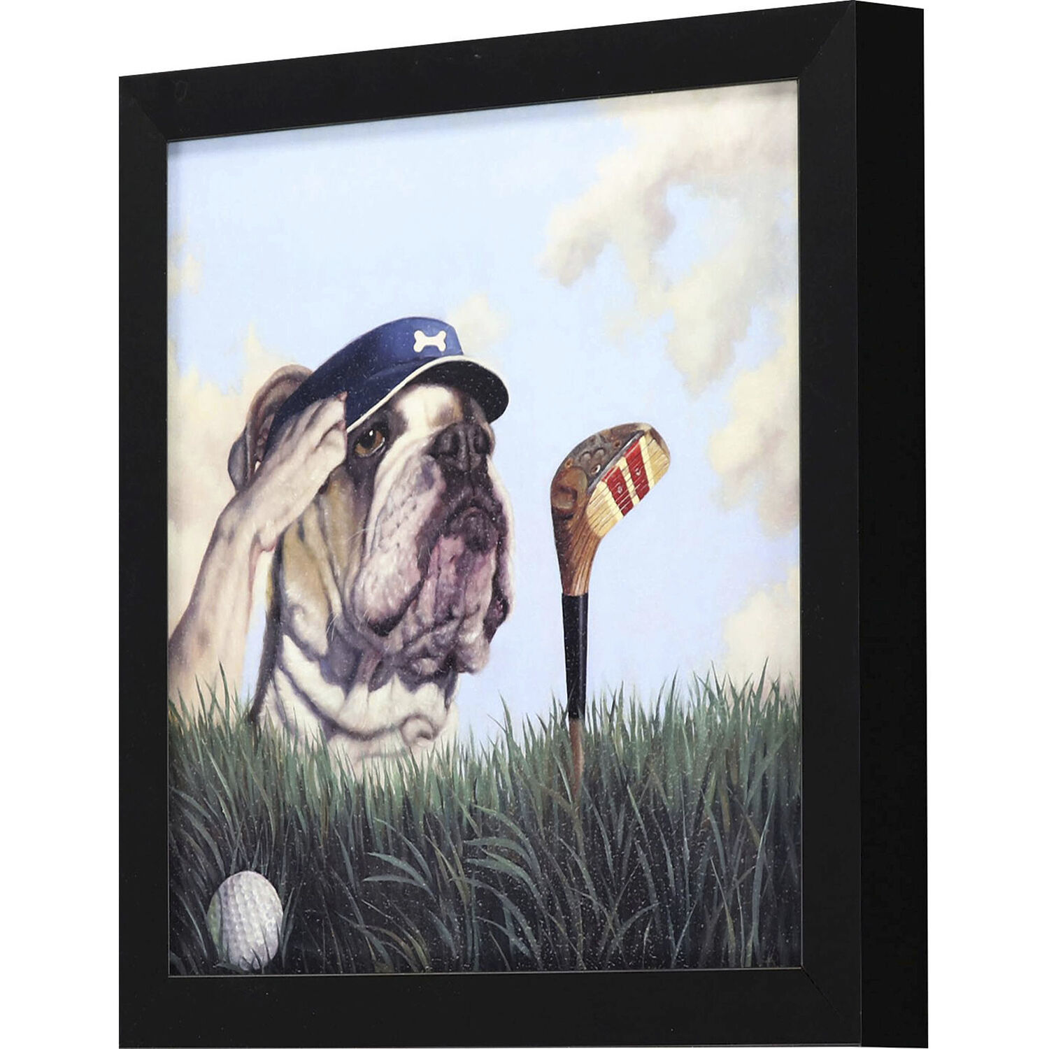 Animals 11 X 11 inch Non-Glass Framed Art, Propac