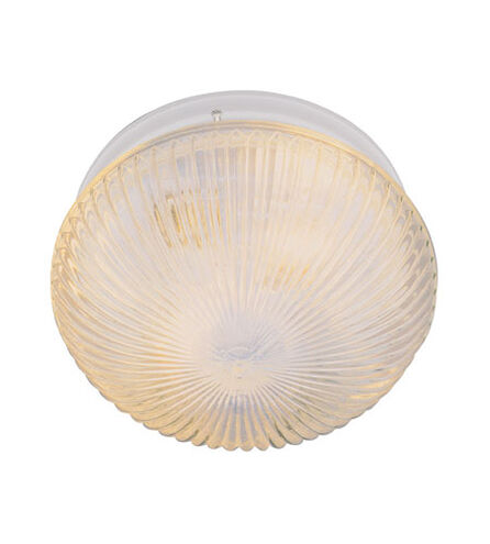 Harbor 2 Light 10 inch White Flushmount Ceiling Light