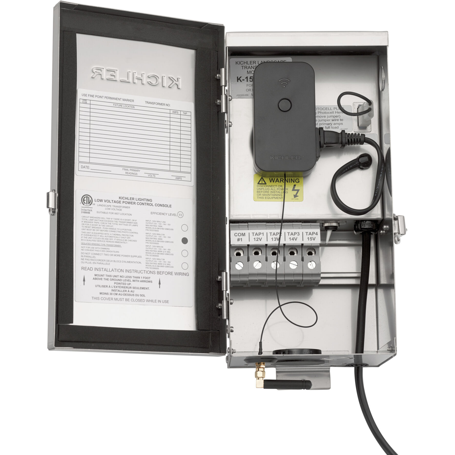 Independence 120 Stainless Steel Landscape 12V Transformer