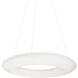 Cumulus LED 24 inch White Pendant Ceiling Light