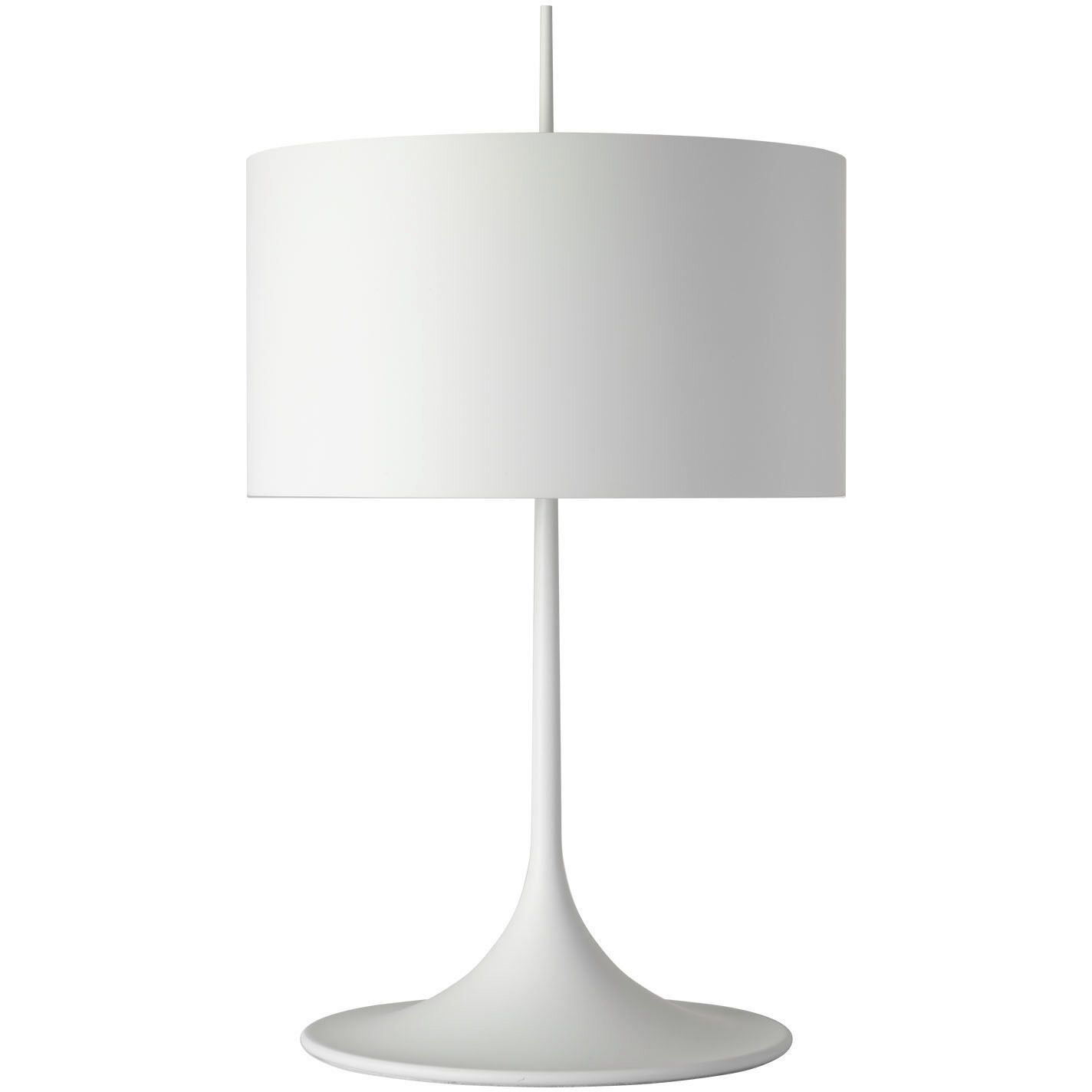 Barbara Barry Spinet 26.25 inch 6.5 watt Matte White Modern Trumpet Table Lamp Portable Light