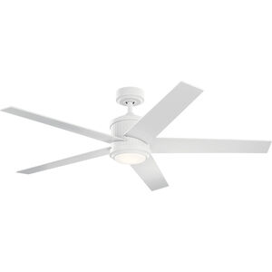 Brahm 56 inch Matte White Ceiling Fan