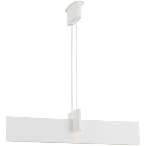 Kelly Wearstler Lotura LED 48 inch Museum White Intersecting Linear Pendant Ceiling Light