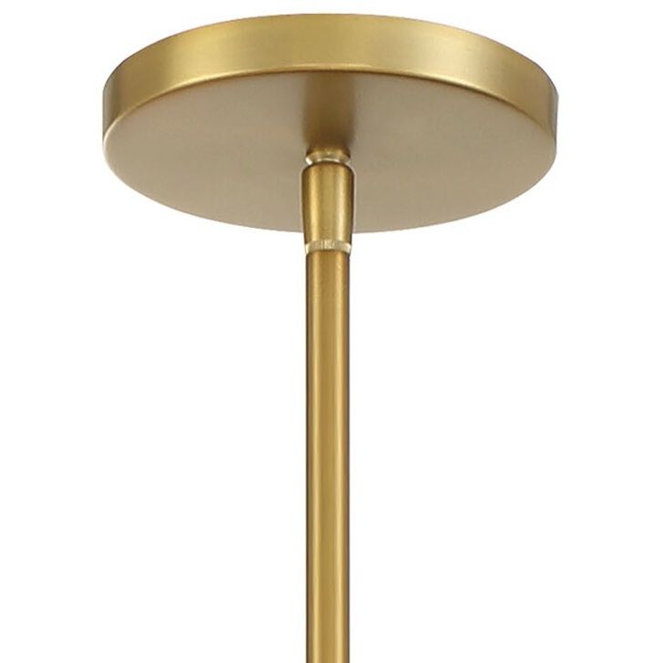 Bungalow Heaven 4 Light 16 inch Soft Brass Pendant Ceiling Light