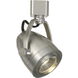 Ht System 1 Light Brushed Steel Track Head Ceiling Light