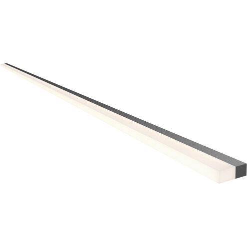 Stiletto Lungo LED 60 inch Satin Black Wall Bar Wall Light in 59.5 in.