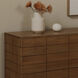 Gia Brown Dresser, 6 Drawer